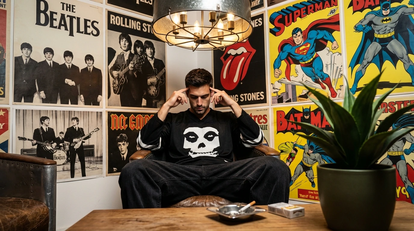 The Retro Pop Culture Icon Pose